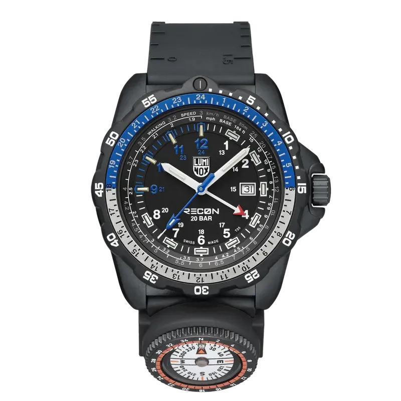 Luminox Recon Nav Spec Tactical GMT Carbonox Watch